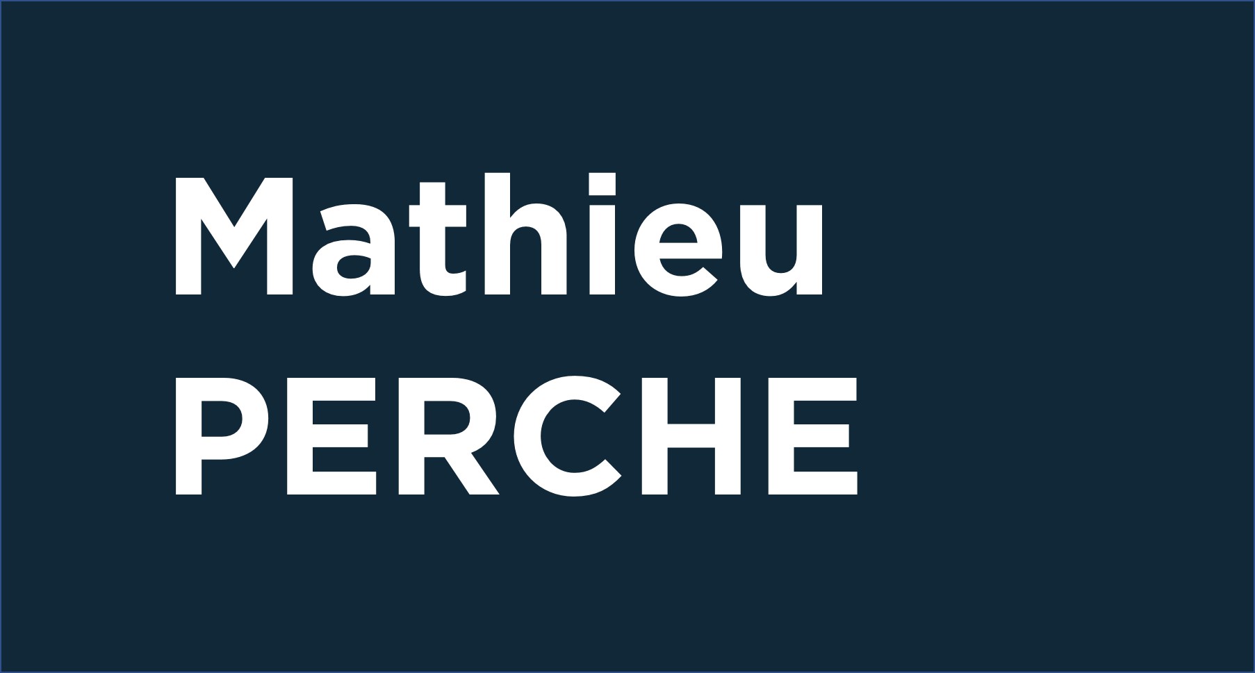 Mathieu Perche
